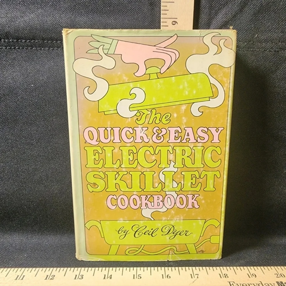 Vintage Cookbook The Quick And Easy Electric Skillet Cookbook Used Complete